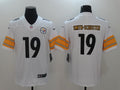Men’s Pittsburgh Steelers Juju Smith-Schuster #19 White Vapor F.U.S.E. Limited Jersey