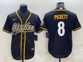 Men’s Pittsburgh Steelers Kenny Pickett #8 Black Jersey