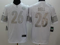 Men’s Pittsburgh Steelers LeVeon Bell #26 White Jersey