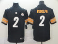 Men’s Pittsburgh Steelers Mason Rudolph #2 Black Jersey