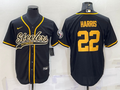 Men’s Pittsburgh Steelers Najee Harris #22 Black Vapor F.U.S.E. Limited Jersey