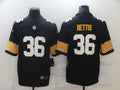 Men’s Pittsburgh Steelers Retired Player #36 Jerome Bettis Nike Black Alternate  Football Jersey