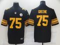 Men’s Pittsburgh Steelers Retired Player #75 Joe Green Nike Black Color Rush Vapor Untouchable Jersey