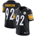 Men’s Pittsburgh Steelers Retired Player #92 James Harrison Black Team Color Stitched NFL Nike Vapor Untouchable Jersey