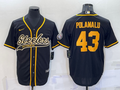 Men’s Pittsburgh Steelers Troy Polamalu #43 Black Vapor F.U.S.E. Limited Jersey