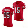 Mens San Francisco 49ers #15 De’Zhaun Stribling Nike Scarlet Alternate F.U.S.E. Vapor Limited Jersey