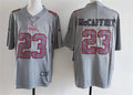 Men’s San Francisco 49ers #23 Christian McCaffrey Nike Atmosphere Fashion Game Jersey – Gray