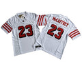 Men’s San Francisco 49ers #23 Christian McCaffrey Nike White Alternate F.U.S.E. Vapor Limited Jersey