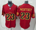 Mens San Francisco 49ers #23 Christian McCaffrey Rivalry Collection F.U.S.E. Limited Jersey Red