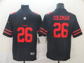 Men’s San Francisco 49ers #26 Tevin Coleman Nike Black Alternate Vapor Limited Player Jersey