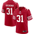 Mens San Francisco 49ers #31 Isaac Guerendo Nike Scarlet F.U.S.E. Vapor Limited Jersey
