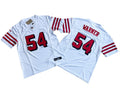 Men’s San Francisco 49ers #54 Fred Warner Nike White Alternate 2023 F.U.S.E. Vapor Limited Jersey