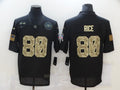 Men’s San Francisco 49ers #80 Jerry Rice Black Jersey