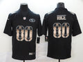 Men’s San Francisco 49ers #80 Jerry Rice Black Team Jersey