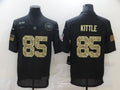 Men’s San Francisco 49ers #85 George Kittle Black Alternate Jersey