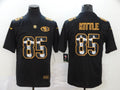 Men’s San Francisco 49ers #85 George Kittle Black Authentic Jersey