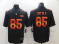 Men’s San Francisco 49ers #85 George Kittle Black Jersey