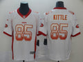Men’s San Francisco 49ers #85 George Kittle White Jersey