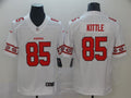 Men’s San Francisco 49ers #85 George Kittle White Jersey