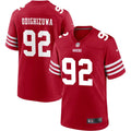Mens San Francisco 49ers #92 Osa Odighizuwa Nike Scarlet F.U.S.E. Vapor Limited Jersey