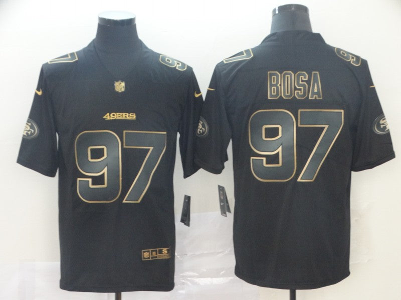 Men’s San Francisco 49ers #97 Nick Bosa Black Jersey