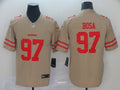 Men’s San Francisco 49ers #97 Nick Bosa Nike Gold Inverted Limited Player Jersey