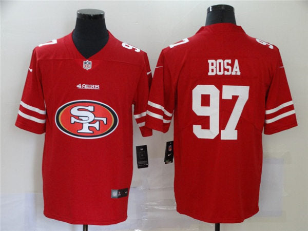 Men’s San Francisco 49ers #97 Nick Bosa Nike Team Icon Jersey