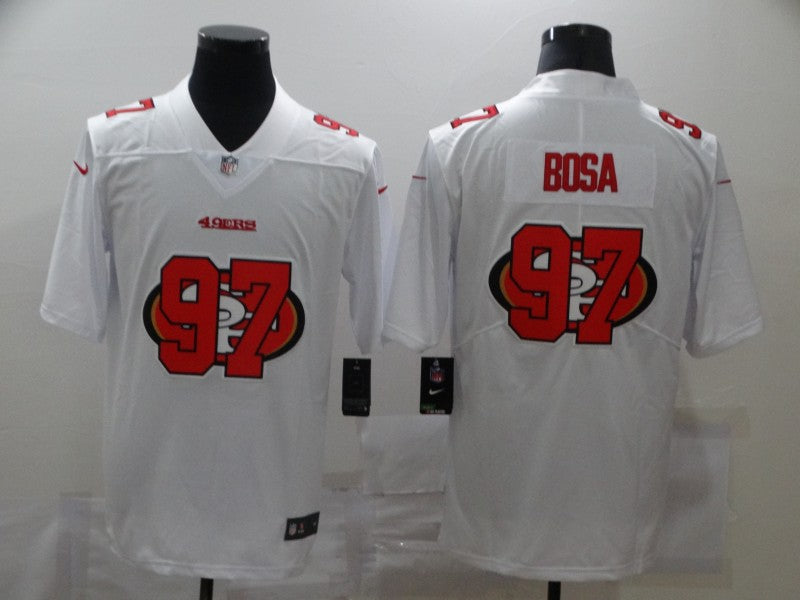 Men’s San Francisco 49ers #97 Nick Bosa White Jersey