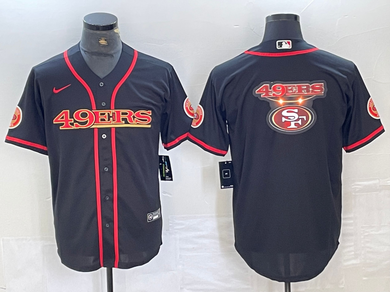 Men’s San Francisco 49ers Black Joint Edition Jersey