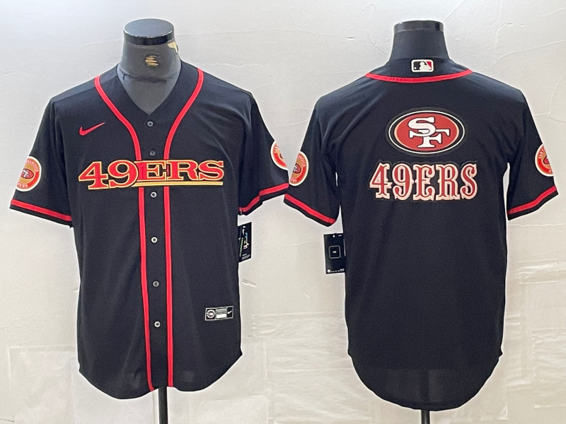 Men’s San Francisco 49ers Black Joint Edition Jersey