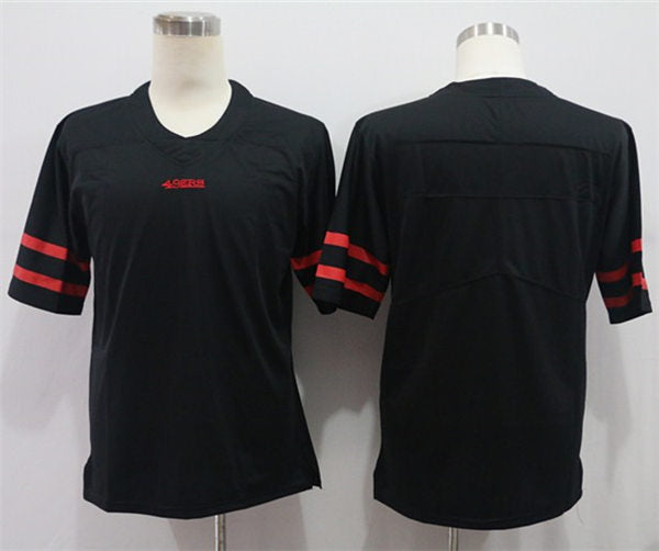 Men’s San Francisco 49ers Blank Nike Black Alternate Vapor Limited Team Jersey