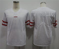 Men’s San Francisco 49ers Blank Nike White Vapor Limited Team Jersey