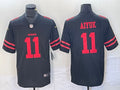 Men’s San Francisco 49ers Brandon Aiyuk #11 Black Jersey