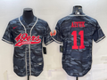 Men’s San Francisco 49ers Brandon Aiyuk #11 Grey Camouflage Jersey Joint Edition