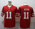 Men’s San Francisco 49ers Brandon Aiyuk #11 Red Jersey