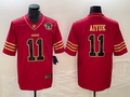 Men’s San Francisco 49ers Brandon Aiyuk #11 Scarlet Jersey