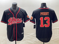 Men’s San Francisco 49ers Brock Purdy #13 Black Jersey Joint Edition