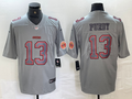 Men’s San Francisco 49ers Brock Purdy #13 Gray Atmosphere Jersey