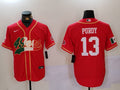 Men’s San Francisco 49ers Brock Purdy #13 Scarlet Jersey