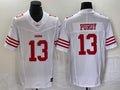 Men’s San Francisco 49ers Brock Purdy #13 White Jersey