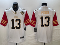 Men’s San Francisco 49ers Brock Purdy #13 White Jersey