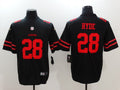 Men’s San Francisco 49ers Carlos Hyde #28 Black Jersey