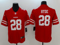 Men’s San Francisco 49ers Carlos Hyde #28 Red Jersey