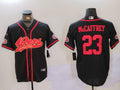 Men’s San Francisco 49ers Christian McCaffrey #23 Black Jersey