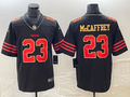 Men’s San Francisco 49ers Christian McCaffrey #23 Black Jersey