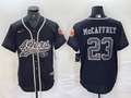 Men’s San Francisco 49ers Christian McCaffrey #23 Black RFLCTV Limited Jersey Joint Edition