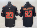 Men’s San Francisco 49ers Christian McCaffrey #23 Carbon Black Jersey