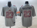 Men’s San Francisco 49ers Christian McCaffrey #23 Gray Atmosphere Jersey