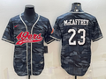 Men’s San Francisco 49ers Christian McCaffrey #23 Grey Camouflage Jersey Joint Edition