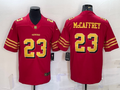 Men’s San Francisco 49ers Christian McCaffrey #23 Red Jersey